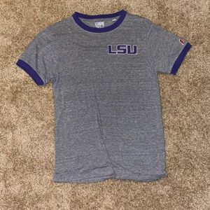 LSU Grey and Purple Medium Shirt